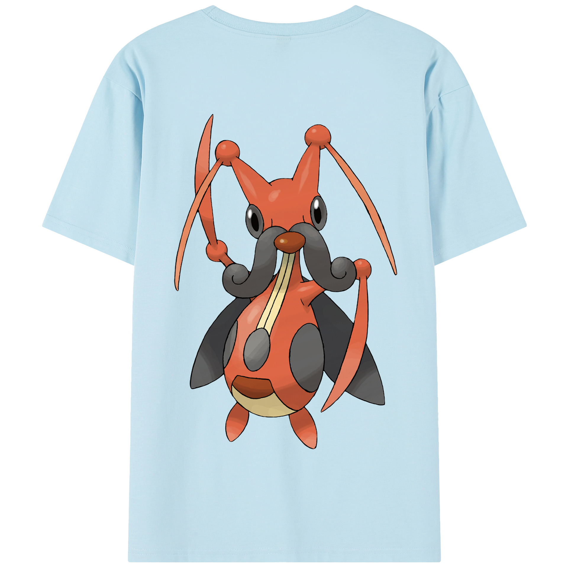 （画像用） ポケットモンスター Pokémon 綿100％半袖Tシャツ（背面プリント）